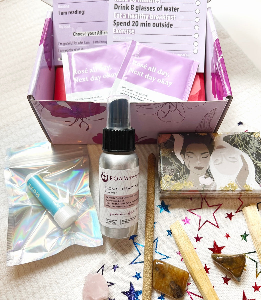 Boxed Gift Set - YOGA (5 blends, 1 empty spray bottle, 1 recipe card) 100%  Pure Essential Oils