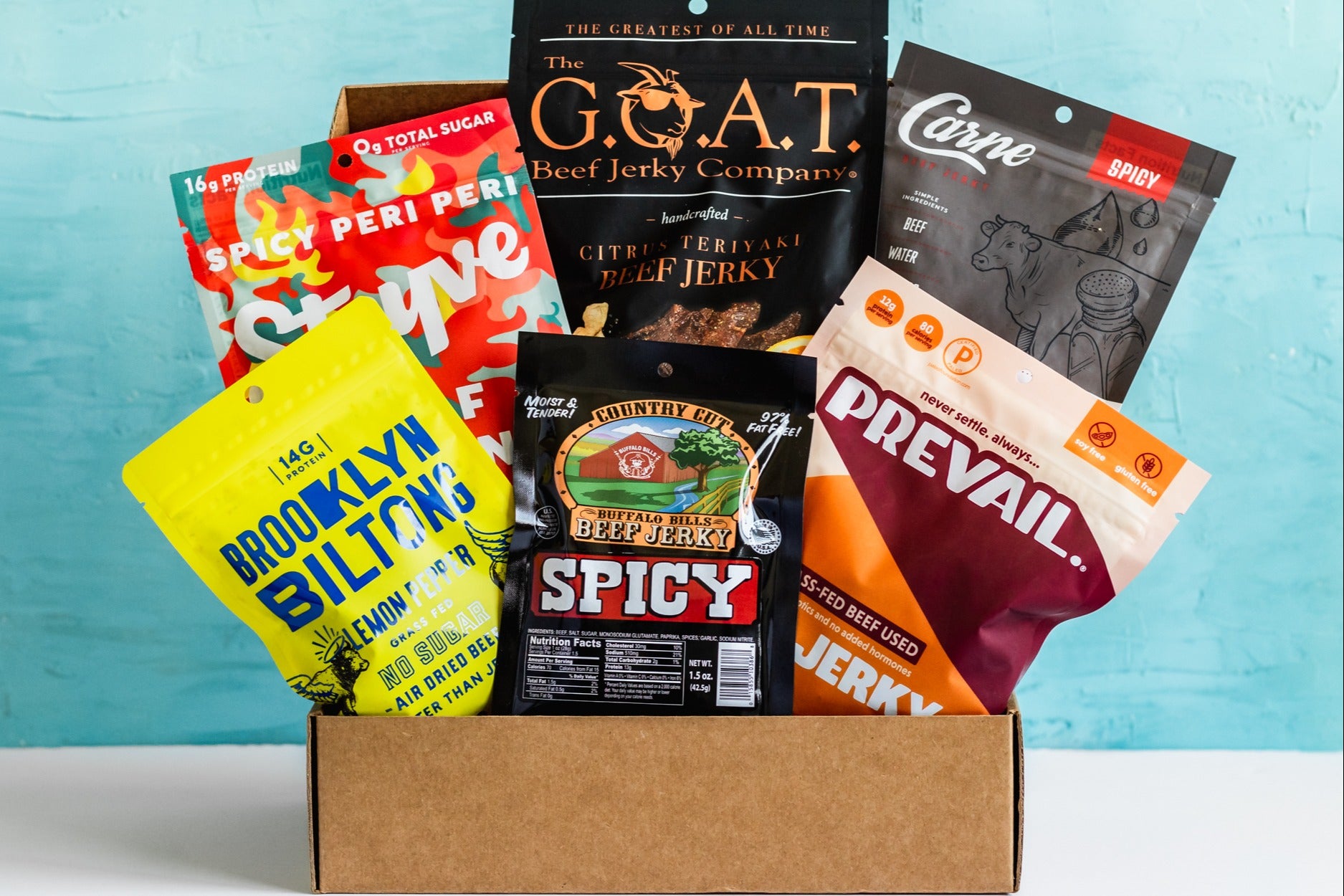 Buffalo Bills High Protein Jerky & More Gift Boxes