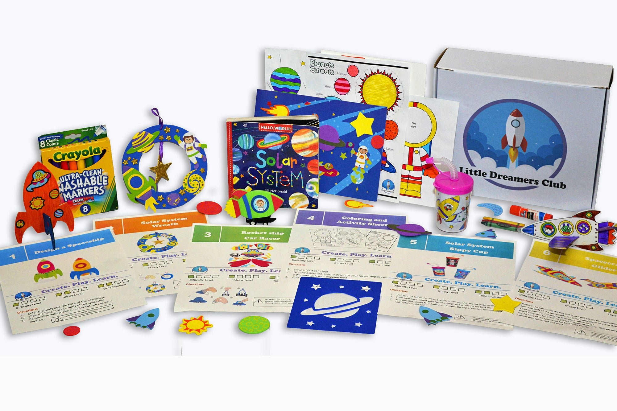 DIY Kids STEM & Crafts Kit – Award Winning Kids Science and Art Box